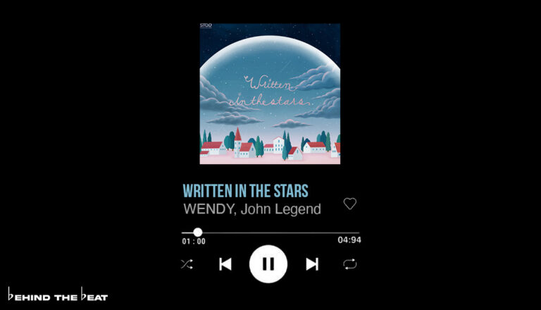 Winter In The Stars by WENDY and John Legend Album Art cover