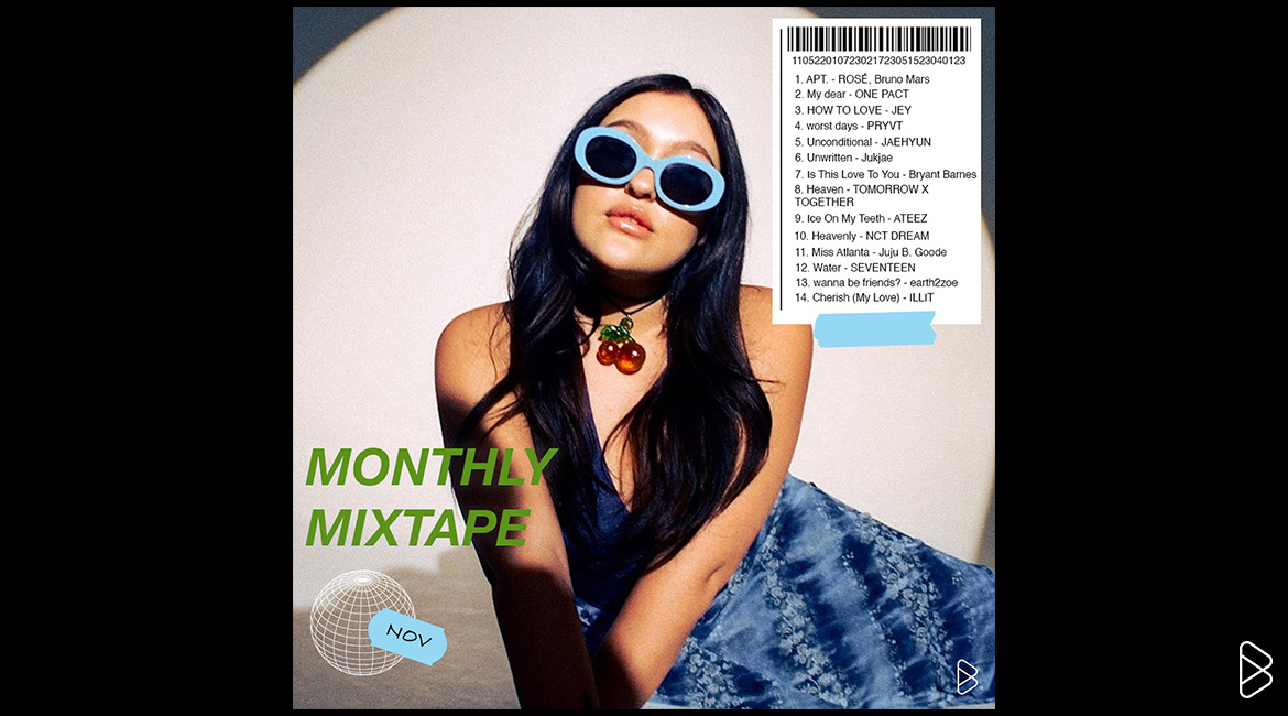 earth2zoe - MONTHLY MIXTAPE: NOVEMBER 2024