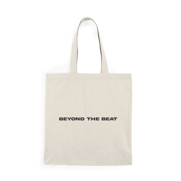 Beyond The Beat Black Tote (Back Side)